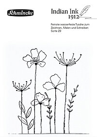 Indian Ink 1912 - Broschüre